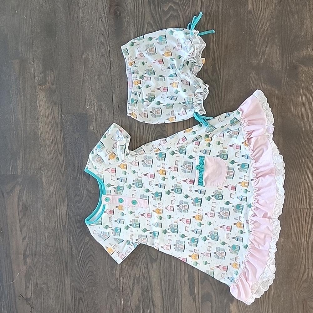 Size 5Y sweet honey nightgown and bloomers
